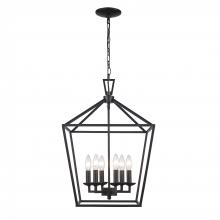  10266 BK - Lacey Chandeliers Black